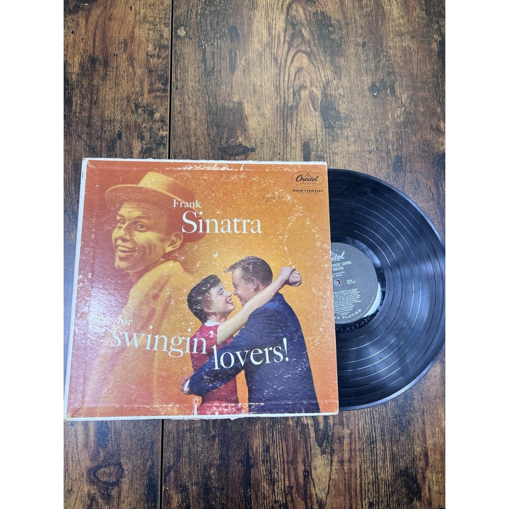 Frank Sinatra Songs for Swigin Lovers Capitol W-653 Record Album Vinyl LP